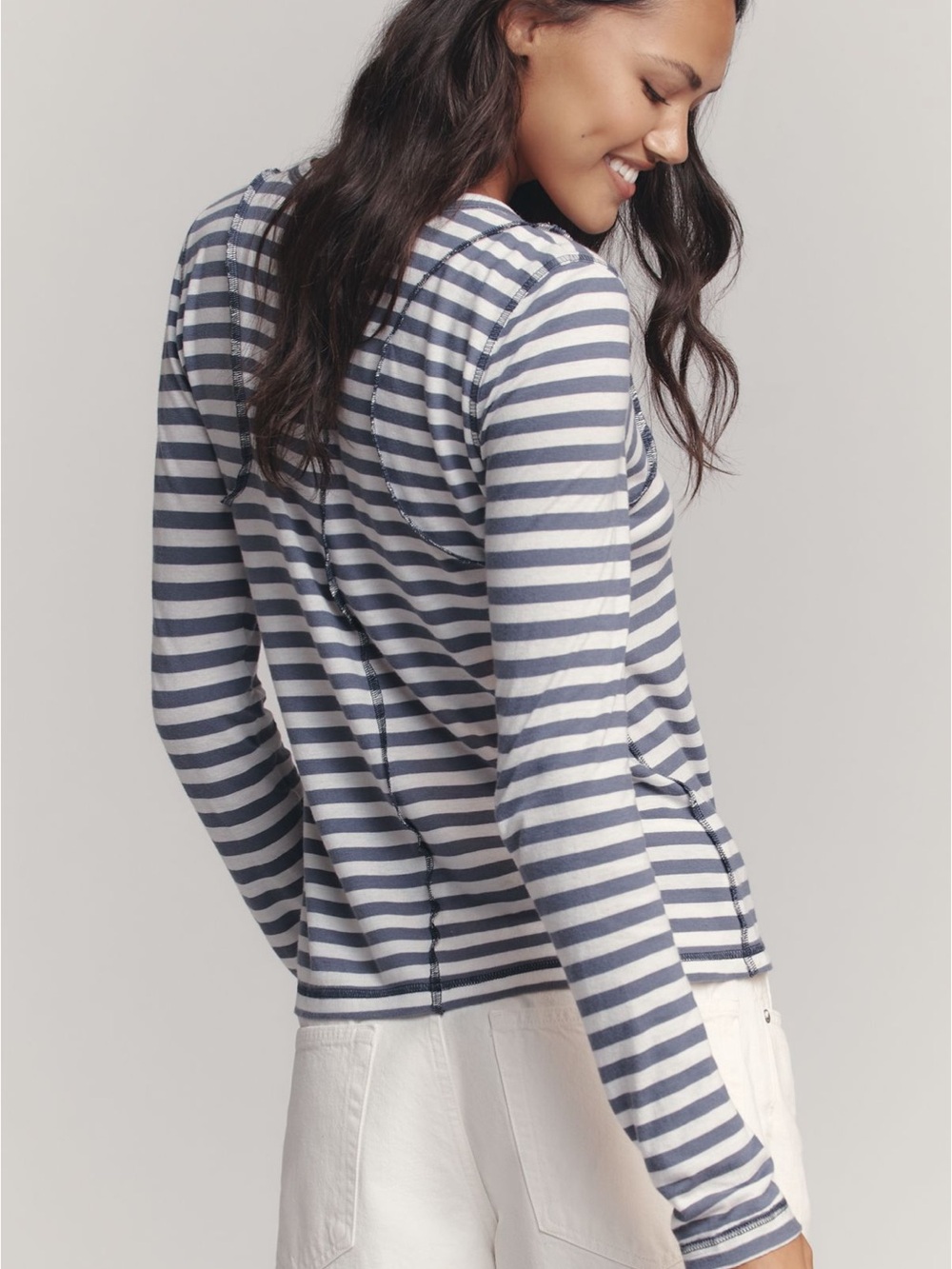Anthropologie Pilcro Teddy Tissue Tee - Picture 3 of 11